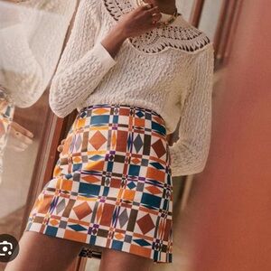 Sézane jupe malia skirt, size 8